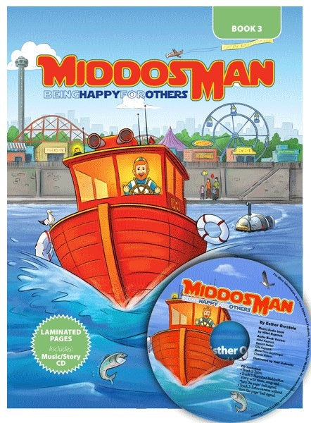 Middos Man - Being Happy for Others - Book 3 (With CD)