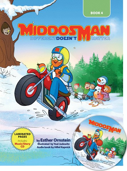 Middos Man - Different Doesn't Matter - Book 4 (With CD)
