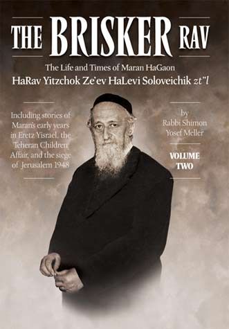 The Brisker Rav Volume 2