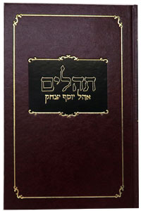 Tehillim Ohel Yosef Yitzchak - Clear Print Edition - Large 6" x 9"